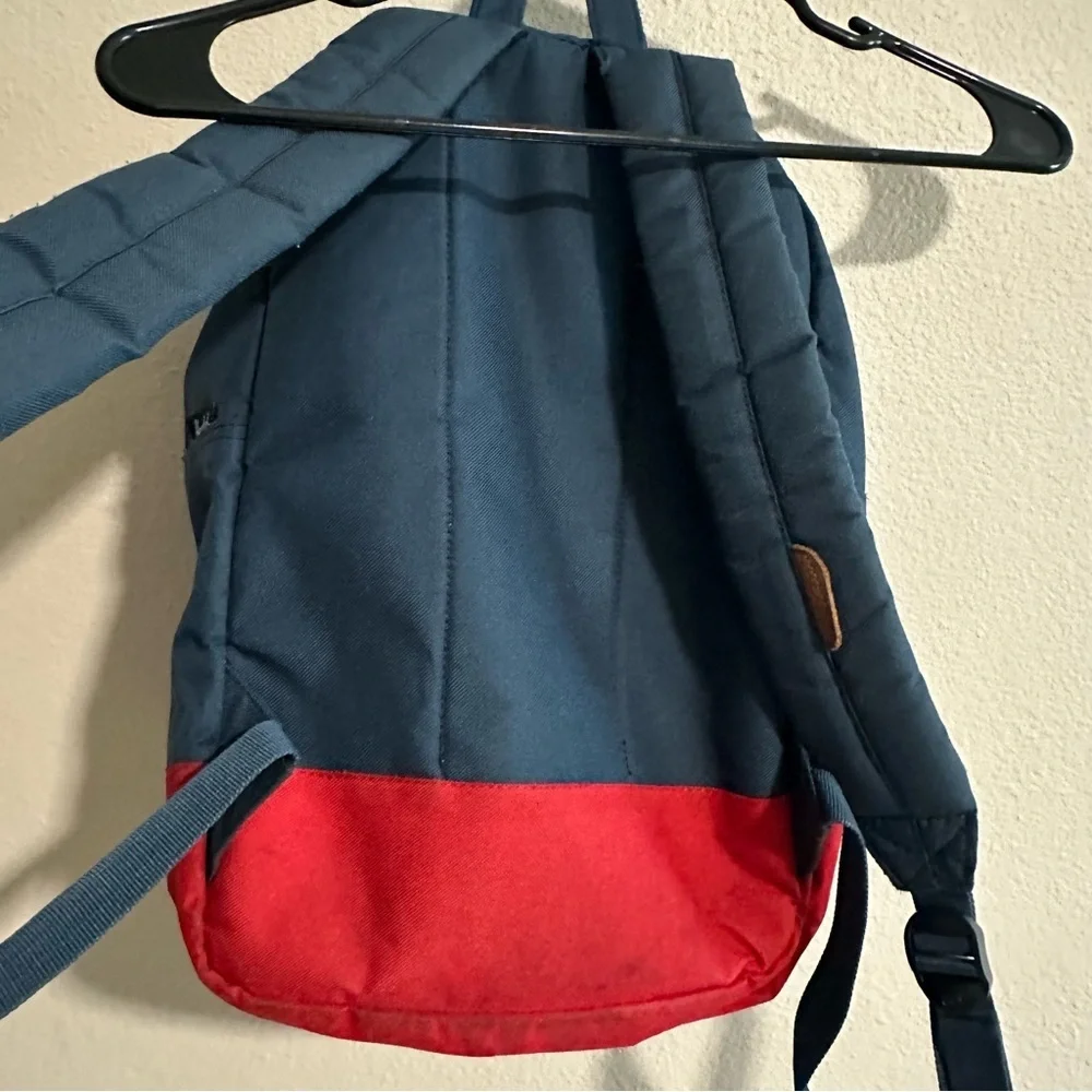 Herschel Blue and Red Small Backpack